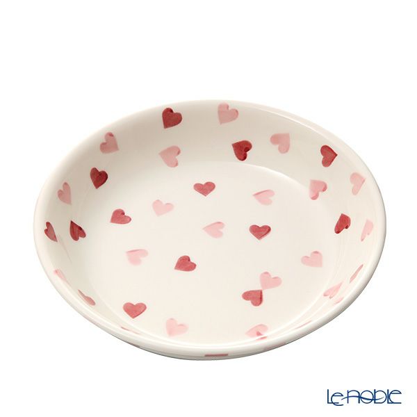 エマ・ブリッジウォーター ピンクハーツ パスタボウル（M）23.5cm