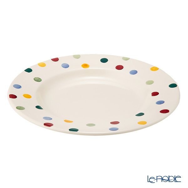 エマ・ブリッジウォーター ポルカドット プレート 27cm