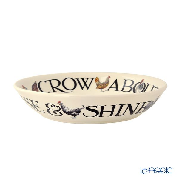 エマ・ブリッジウォーター ライズアンドシャイン ／さぁ、起きて！！ パスタボウル（M）23.5cm