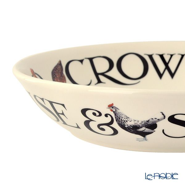 エマ・ブリッジウォーター ライズアンドシャイン ／さぁ、起きて！！ パスタボウル（M）23.5cm