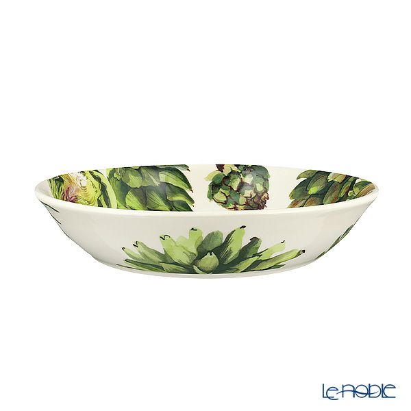 エマ・ブリッジウォーター ベジタブルガーデン アーティチョーク パスタボウル（M）23.5cm
