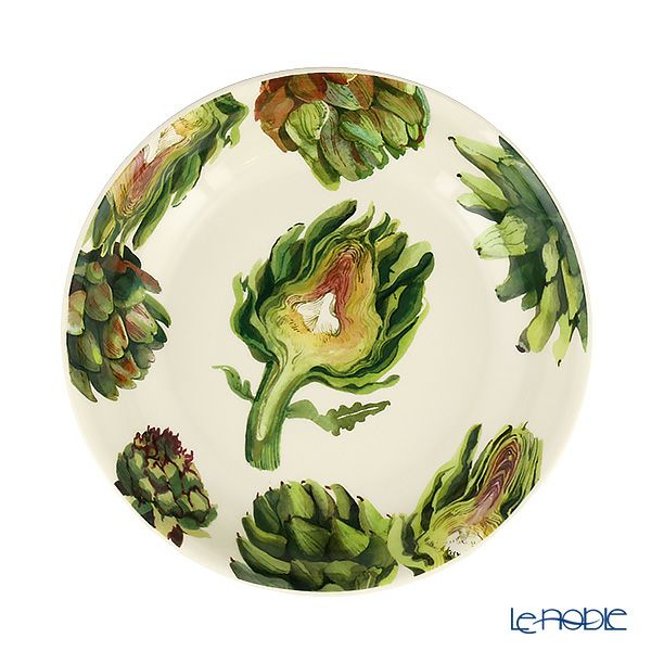 エマ・ブリッジウォーター ベジタブルガーデン アーティチョーク パスタボウル（M）23.5cm