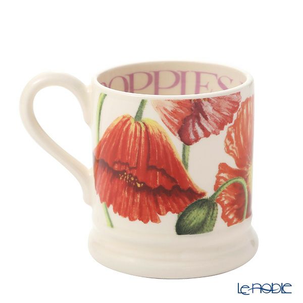 エマ・ブリッジウォーター フラワーズ レッドポピー マグカップ 340ml 22SS