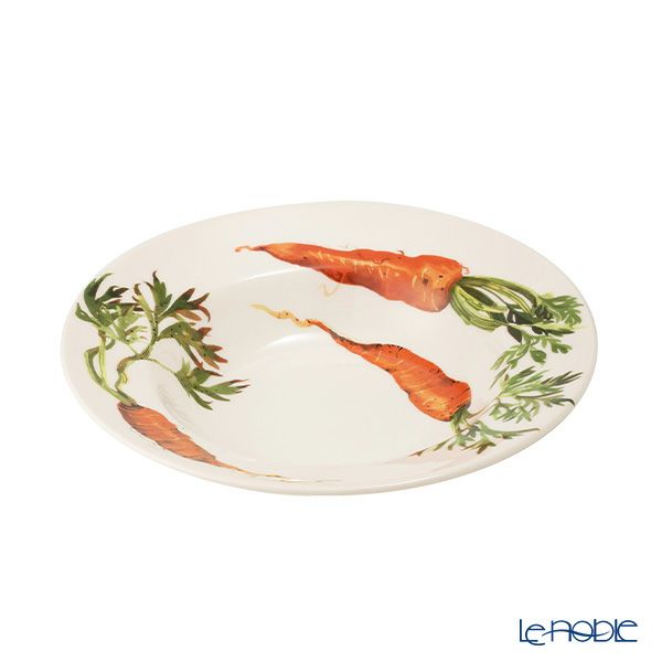 エマ・ブリッジウォーター ベジタブルガーデン キャロット スーププレート 24cm 22AW