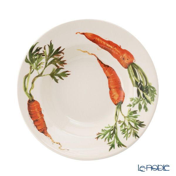 エマ・ブリッジウォーター ベジタブルガーデン キャロット スーププレート 24cm 22AW