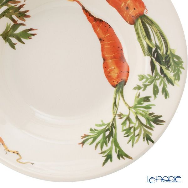 エマ・ブリッジウォーター ベジタブルガーデン キャロット スーププレート 24cm 22AW