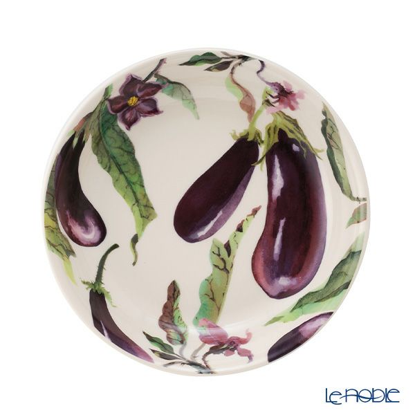 エマ・ブリッジウォーター ベジタブルガーデン ナス パスタボウル（M）23.5cm 22AW