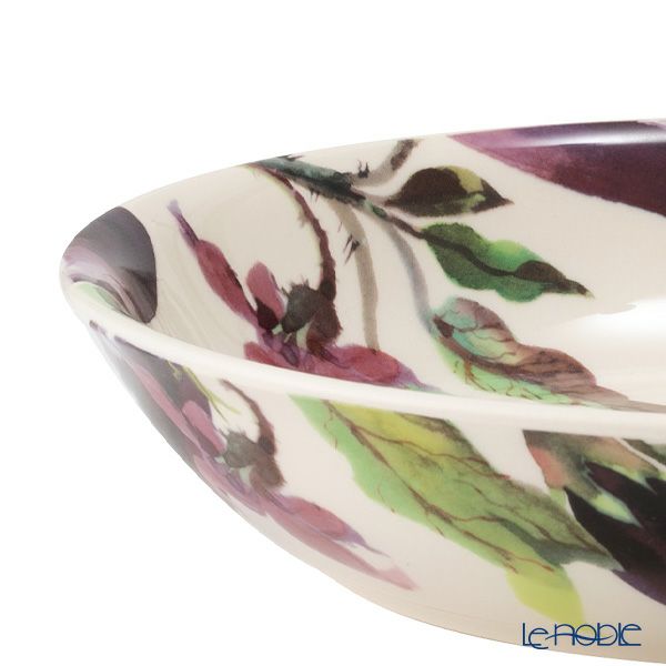 エマ・ブリッジウォーター ベジタブルガーデン ナス パスタボウル（M）23.5cm 22AW