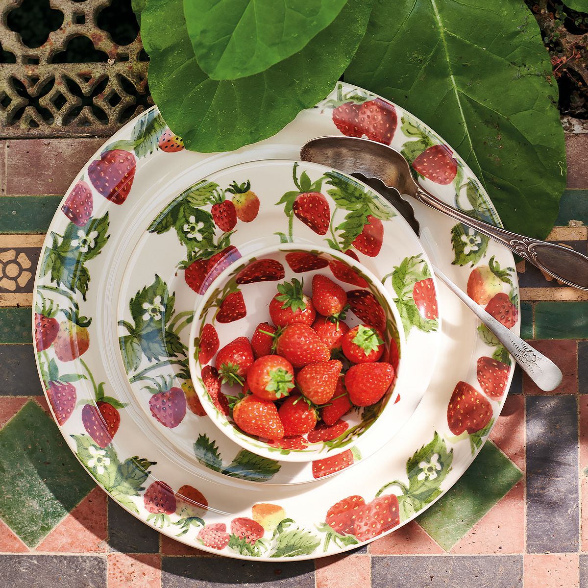 エマ・ブリッジウォーター ベジタブルガーデン ストロベリー プレート 21cm