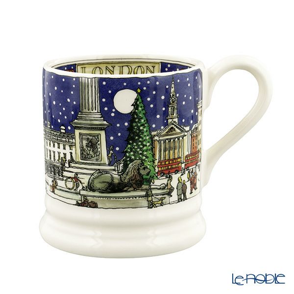 エマ・ブリッジウォーター ロンドンのクリスマス マグカップ 340ml 23AW