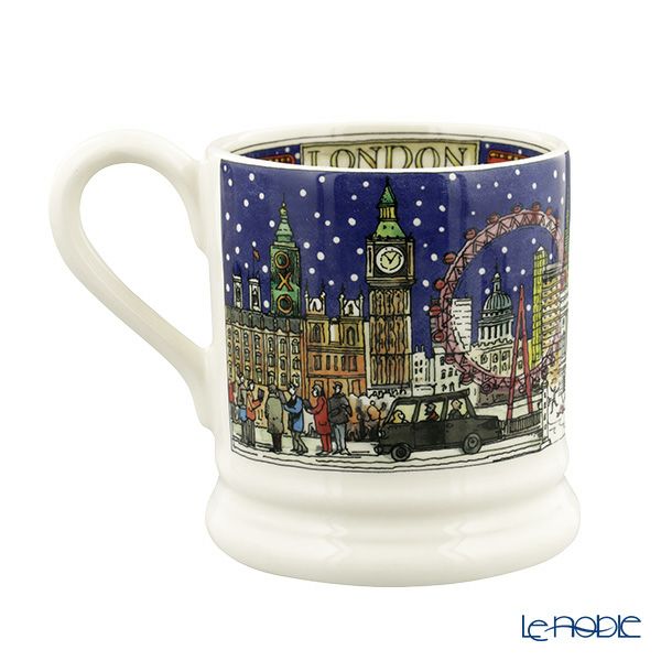 エマ・ブリッジウォーター ロンドンのクリスマス マグカップ 340ml 23AW