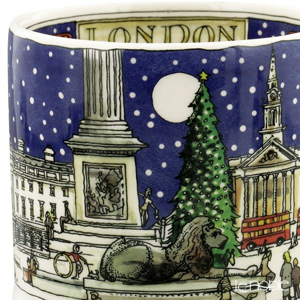 エマ・ブリッジウォーター ロンドンのクリスマス マグカップ 340ml 23AW