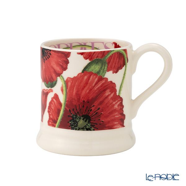 エマ・ブリッジウォーター フラワーズ レッドポピー マグカップ 340ml 24AW