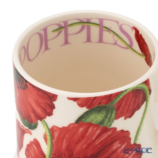 エマ・ブリッジウォーター フラワーズ レッドポピー マグカップ 340ml 24AW