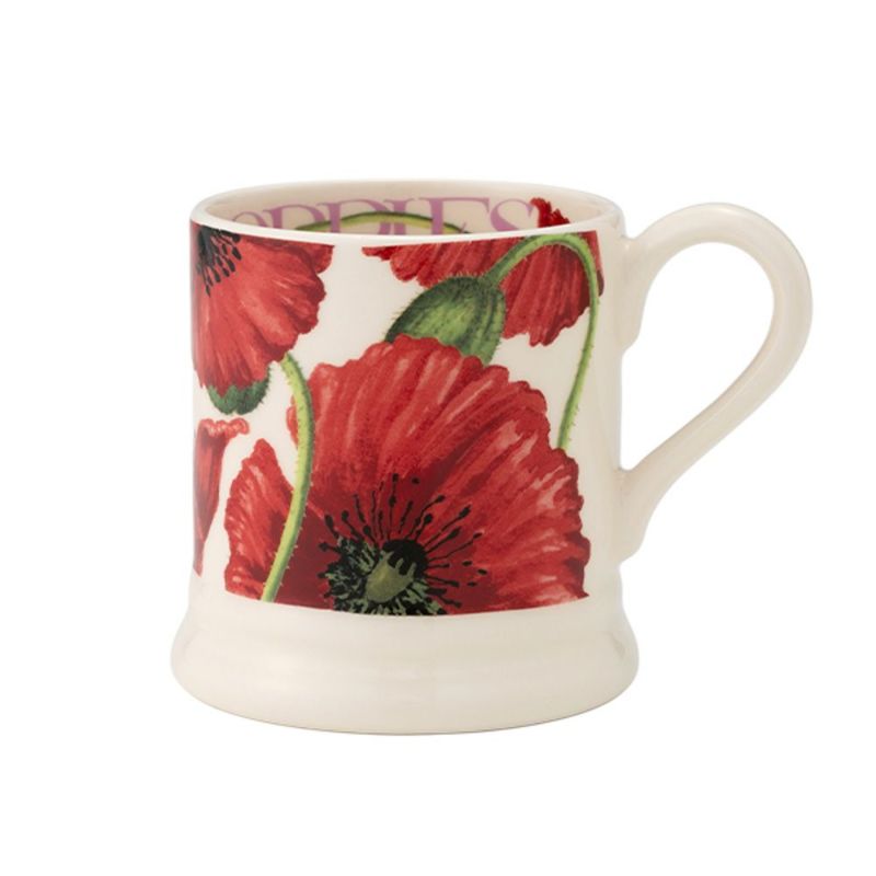 エマ・ブリッジウォーター フラワーズ レッドポピー マグカップ 340ml 24AW