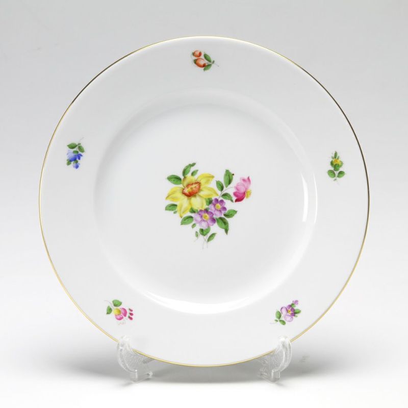 アウガルテン（AUGARTEN） シンプルブーケ（5052A） スイセン プレート 20cm（001）