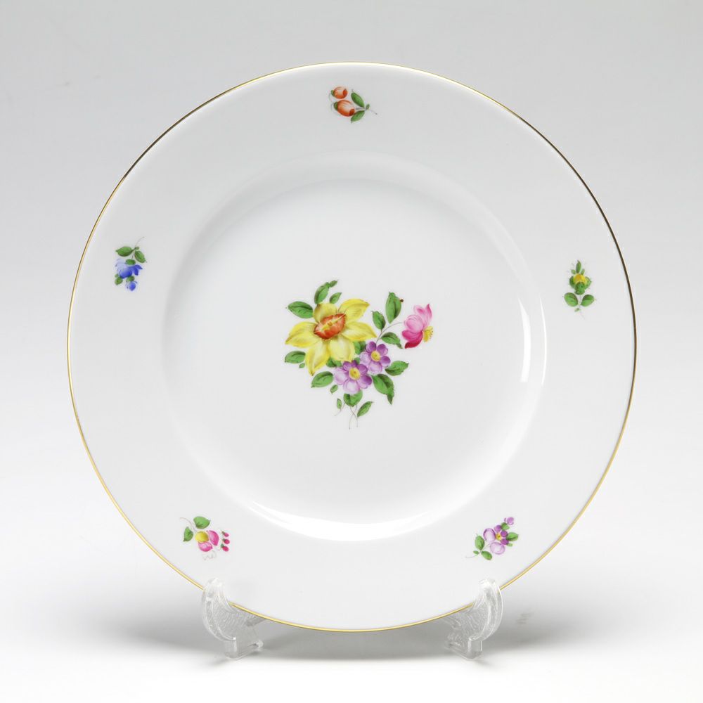 アウガルテン（AUGARTEN） シンプルブーケ（5052A） スイセン プレート 20cm（001）