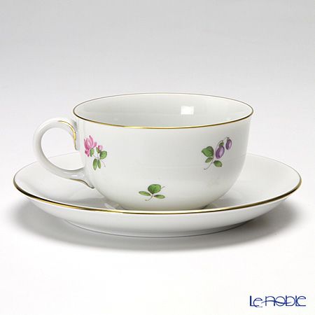 アウガルテン（AUGARTEN） シンプルブーケ（5052A） スイセン ティーカップ＆ソーサー（S） 200ml（001）