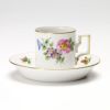 アウガルテン（AUGARTEN） シンプルブーケ（5052B） 野バラ モカカップ＆ソーサー ハプスブルク（059）
