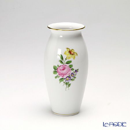 アウガルテン（AUGARTEN） シンプルブーケ（5052C） ピンクのバラ ベース 15cm（536）