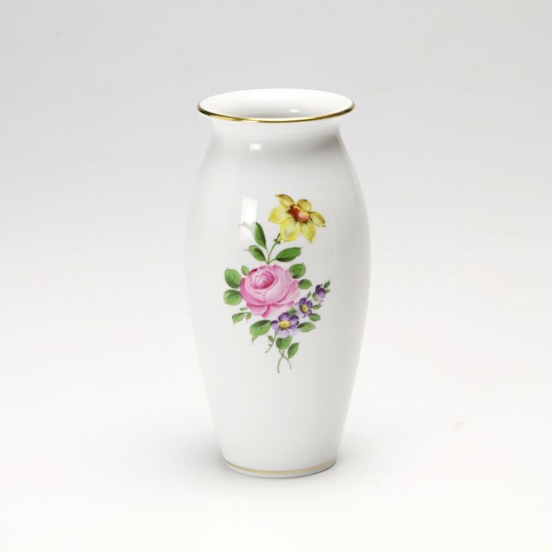 アウガルテン（AUGARTEN） シンプルブーケ（5052C） ピンクのバラ ベース 15cm（536）