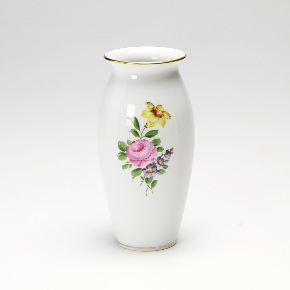 アウガルテン（AUGARTEN） シンプルブーケ（5052C） ピンクのバラ ベース 15cm（536）