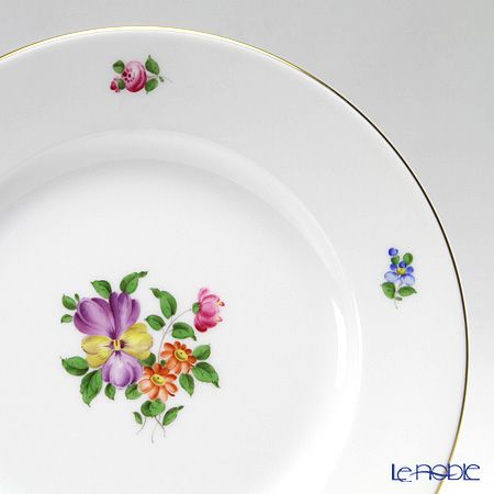 アウガルテン（AUGARTEN） シンプルブーケ（5052D） パンジー プレート 20cm（001）