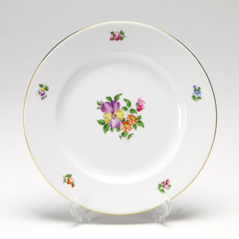 アウガルテン（AUGARTEN） シンプルブーケ（5052D） パンジー プレート 20cm（001）