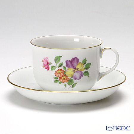 アウガルテン（AUGARTEN） シンプルブーケ（5052D） パンジー コーヒーカップ＆ソーサー 200ml（001）