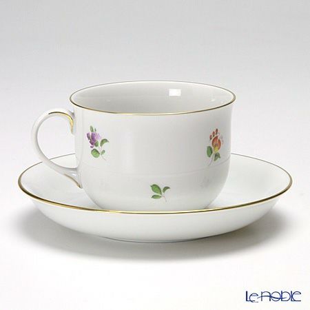 アウガルテン（AUGARTEN） シンプルブーケ（5052D） パンジー コーヒーカップ＆ソーサー 200ml（001）