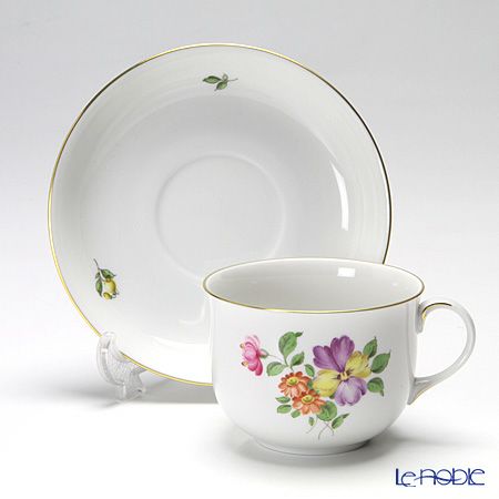 アウガルテン（AUGARTEN） シンプルブーケ（5052D） パンジー コーヒーカップ＆ソーサー 200ml（001）