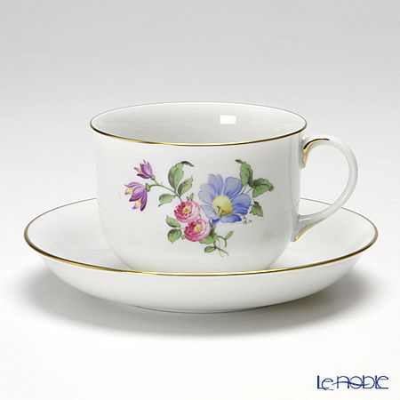 アウガルテン（AUGARTEN） シンプルブーケ（5052E） ヒルガオ コーヒーカップ＆ソーサー 200ml（001）