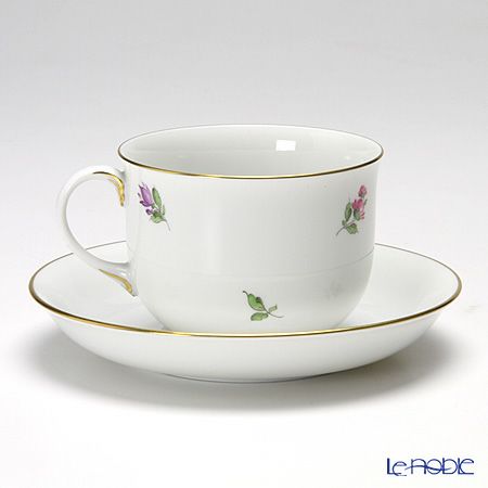 アウガルテン（AUGARTEN） シンプルブーケ（5052E） ヒルガオ コーヒーカップ＆ソーサー 200ml（001）