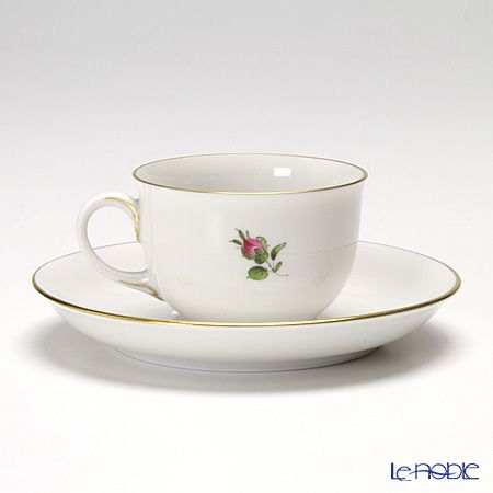 アウガルテン（AUGARTEN） シンプルブーケ（5052E） ヒルガオ モカカップ＆ソーサー 80ml（001）