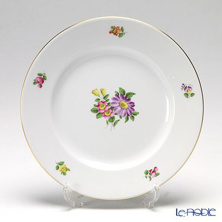 アウガルテン（AUGARTEN） シンプルブーケ（5052F） エゾギク（アスター） プレート 20cm（001）