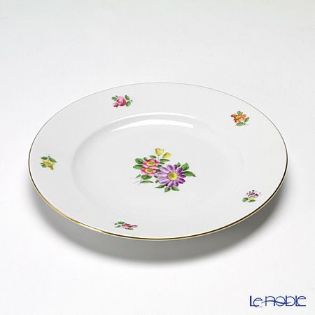 アウガルテン（AUGARTEN） シンプルブーケ（5052F） エゾギク（アスター） プレート 20cm（001）