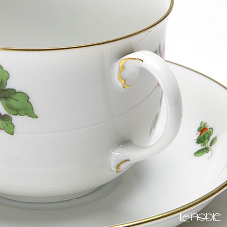 アウガルテン（AUGARTEN） シンプルブーケ（5052F） エゾギク（アスター） コーヒーカップ＆ソーサー 200ml（001）