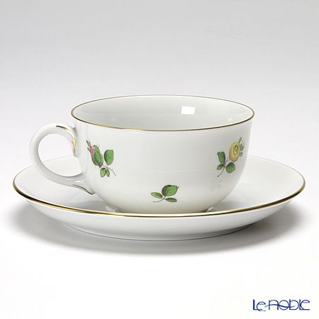 アウガルテン（AUGARTEN） シンプルブーケ（5052F） エゾギク（アスター） ティーカップ＆ソーサー（S） 200ml（001）