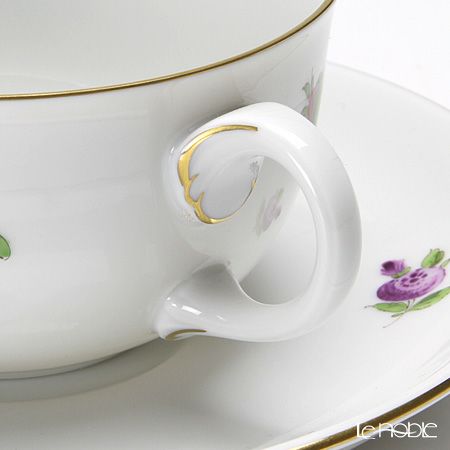 アウガルテン（AUGARTEN） シンプルブーケ（5052F） エゾギク（アスター） ティーカップ＆ソーサー（S） 200ml（001）