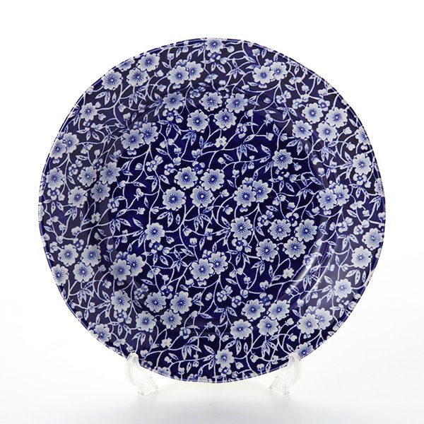 バーレイ ブルーキャリコ プレート 21.5cm