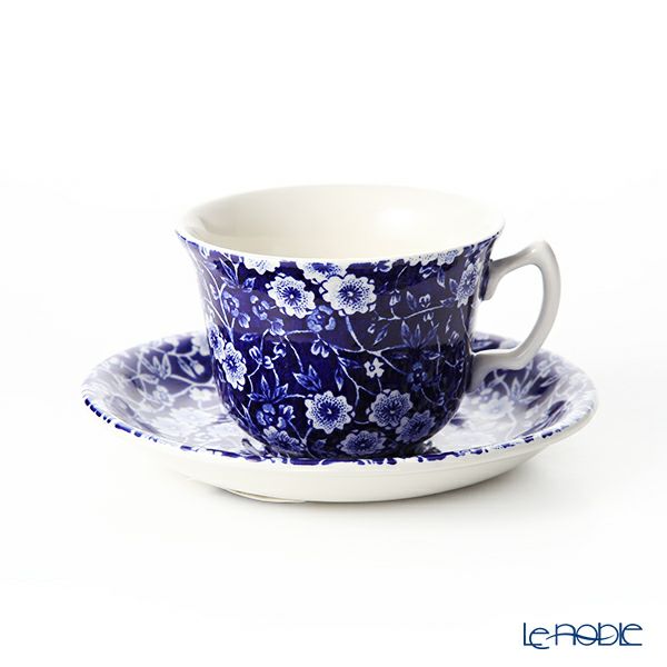 バーレイ ブルーキャリコ ティーカップ＆ソーサー 220ml