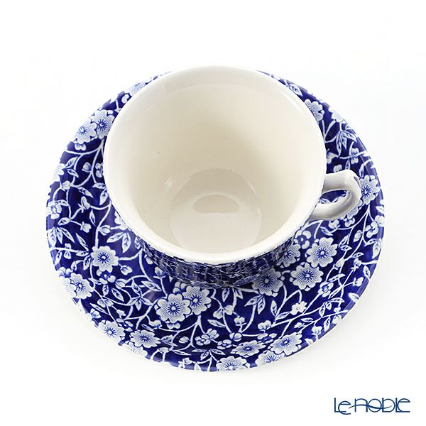 バーレイ ブルーキャリコ ティーカップ＆ソーサー 220ml