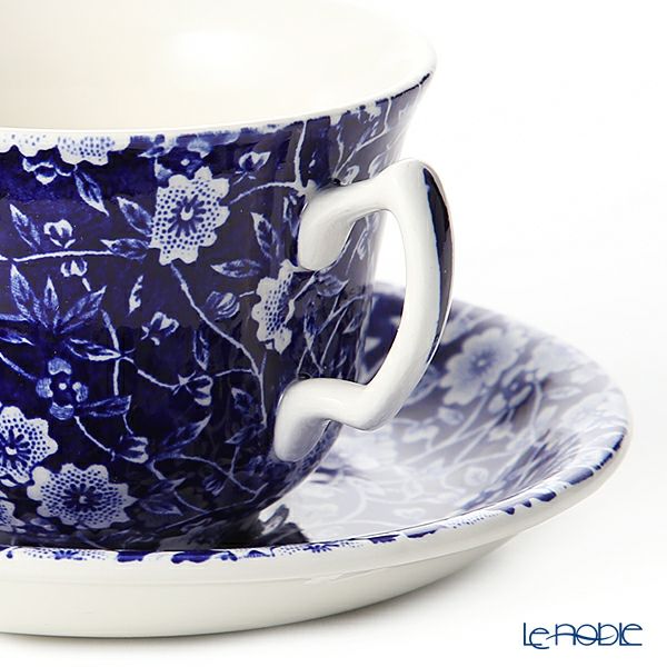 バーレイ ブルーキャリコ ティーカップ＆ソーサー 220ml