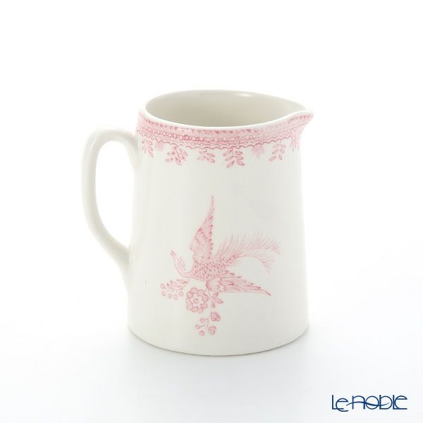 バーレイ ピンクアジアティックフェザンツ タンカードジャグ S（ミルクピッチャー）