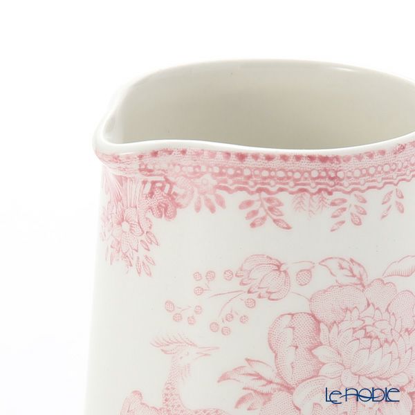 バーレイ ピンクアジアティックフェザンツ タンカードジャグ S（ミルクピッチャー）