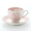 バーレイ ピンクアジアティックフェザンツ ティーカップ＆ソーサー 210ml
