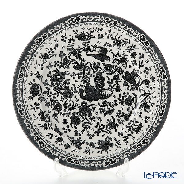 バーレイ ブラックリーガルピーコック プレート 22cm