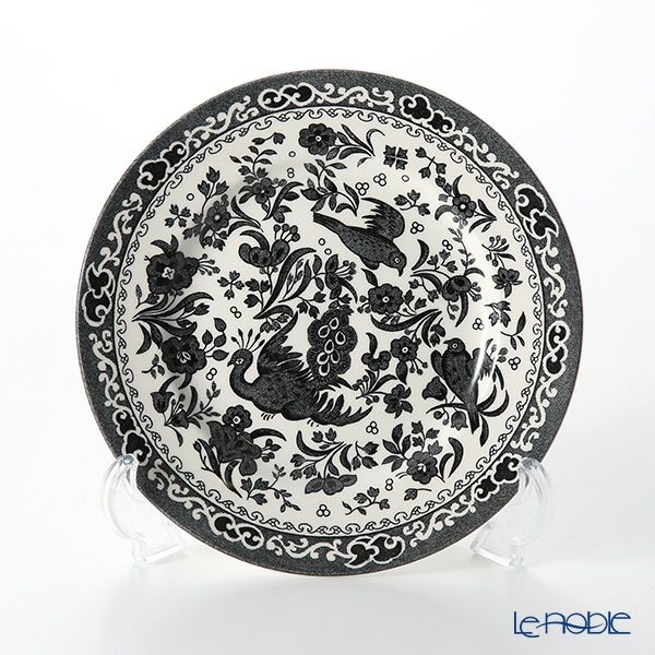 バーレイ ブラックリーガルピーコック プレート 17.5cm