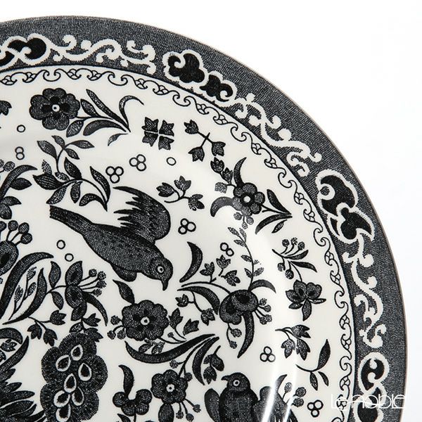 バーレイ ブラックリーガルピーコック プレート 17.5cm