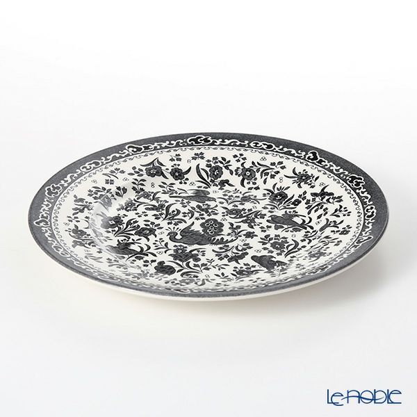 バーレイ ブラックリーガルピーコック プレート 25.5cm